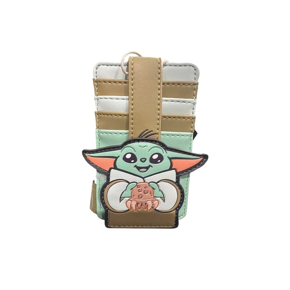 Loungefly Mandalorian card holder NWT